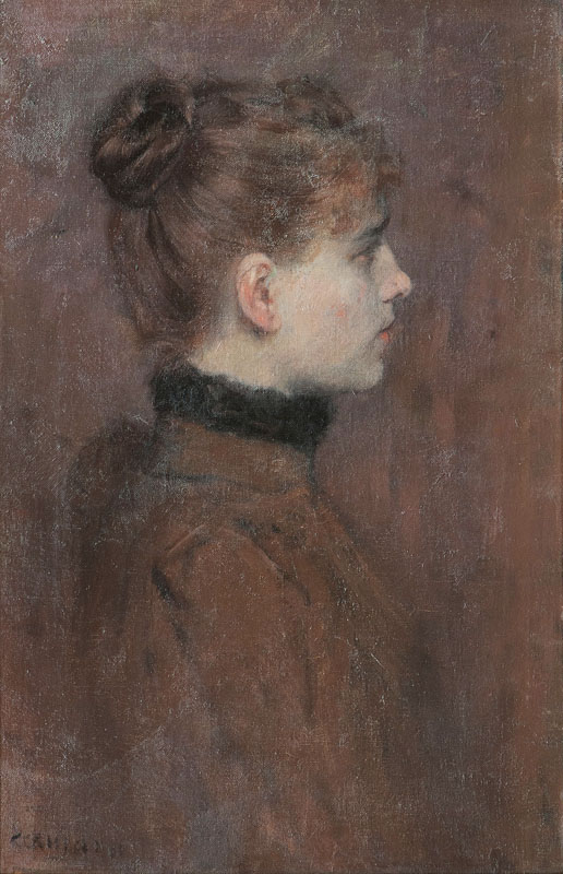 Portrait of a young Lady