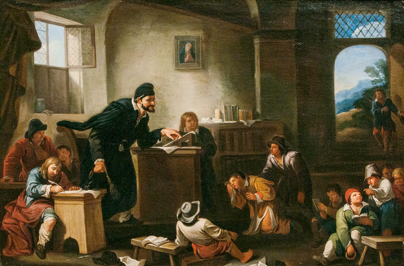 Norbert van Bloemen, Umkreis - Die Schulstunde Die Schulstunde