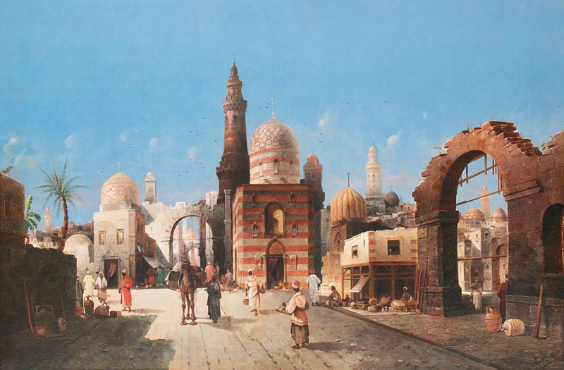 Marktplatz in Kairo