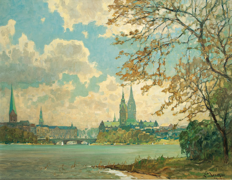 View on Hamburg