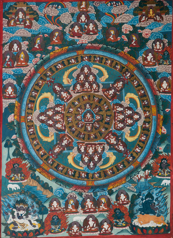 A thangka 'Circle mandala'