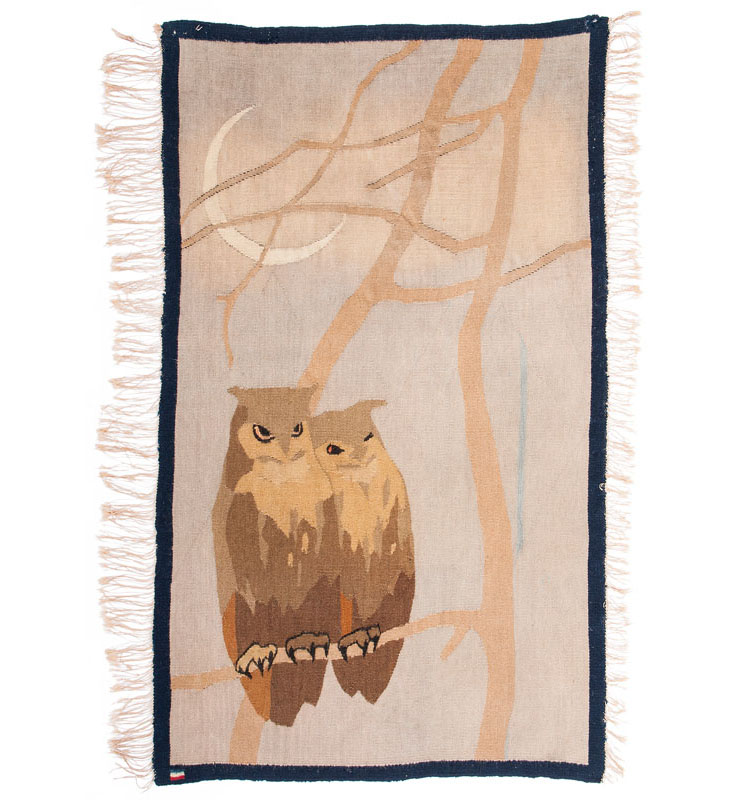 Scherrebek Wall Hanging - Two Owls