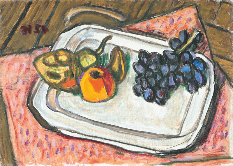 Tafelstilleben mit Früchten