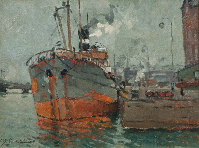 Ship at a Quay