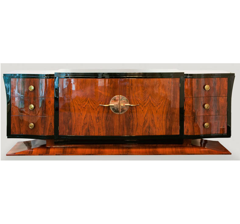 Außergewöhnlichse Art-Déco-Sideboard