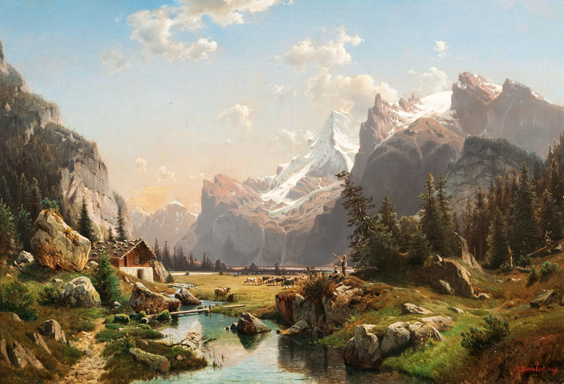 Gastern Valley in the Bernese Oberland