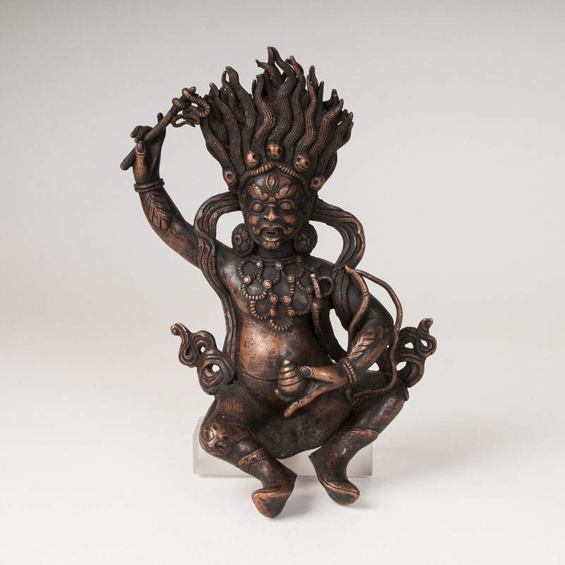A bronze figure 'Jambhala'