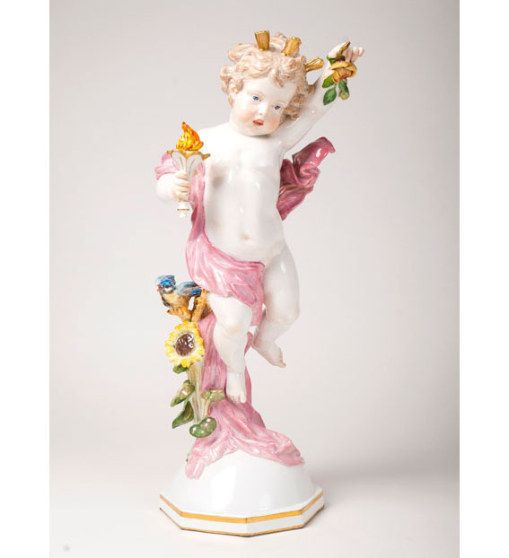 A porcelain figure 'The day, tall'