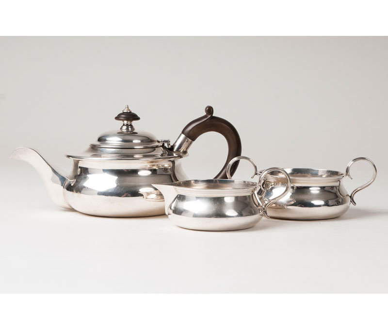 An elegant tea service