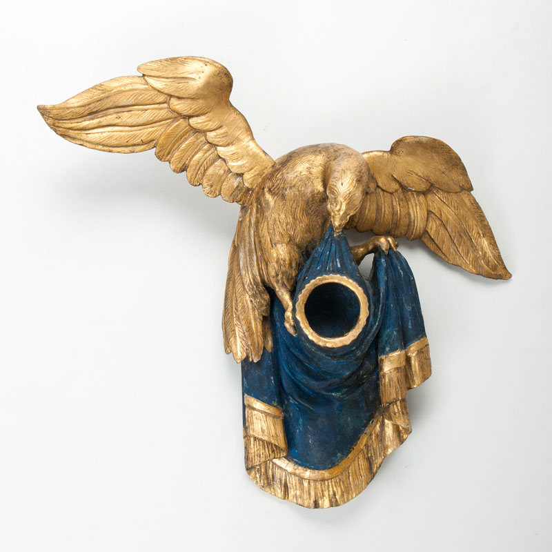 An Empire pocket clock holder 'Eagel'