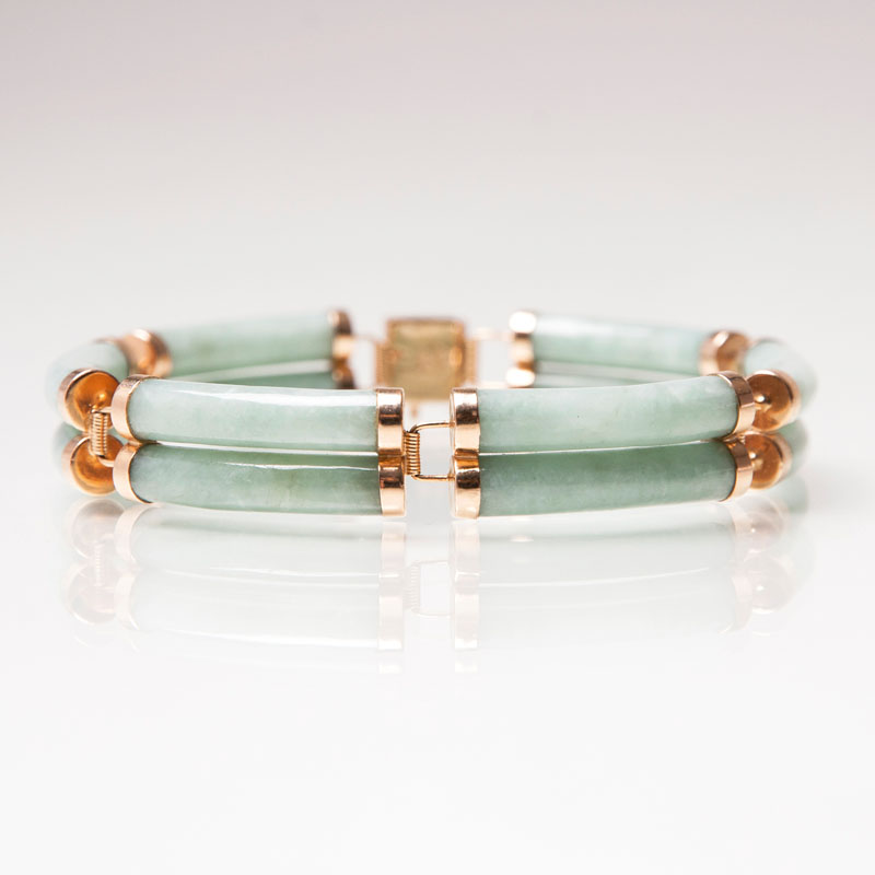 A jade bracelet