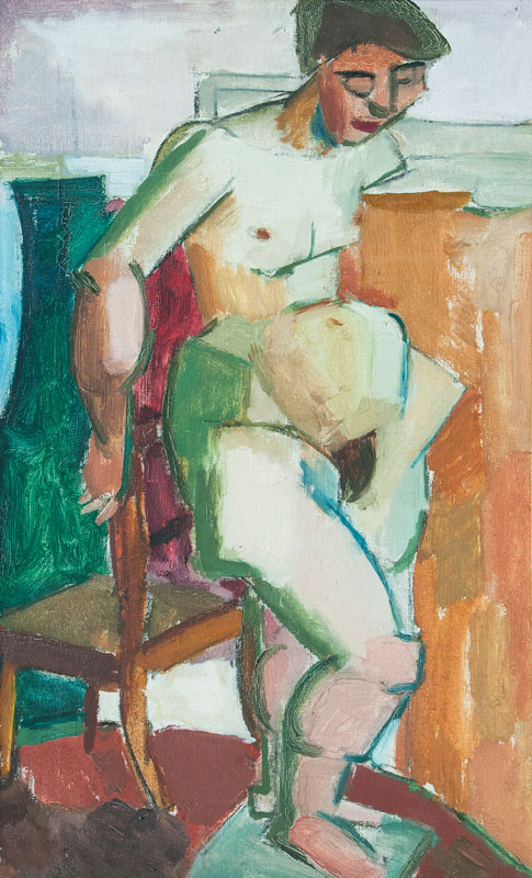 Standing female Nude