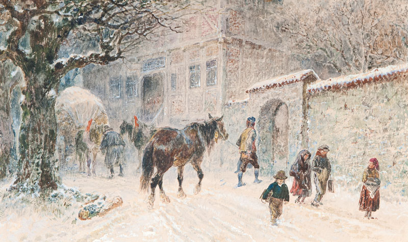 Village in Winter