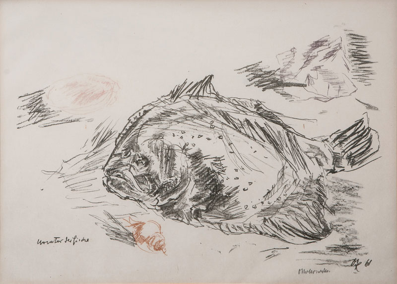 Oskar Kokoschka - Urvater der Fische Urvater der Fische