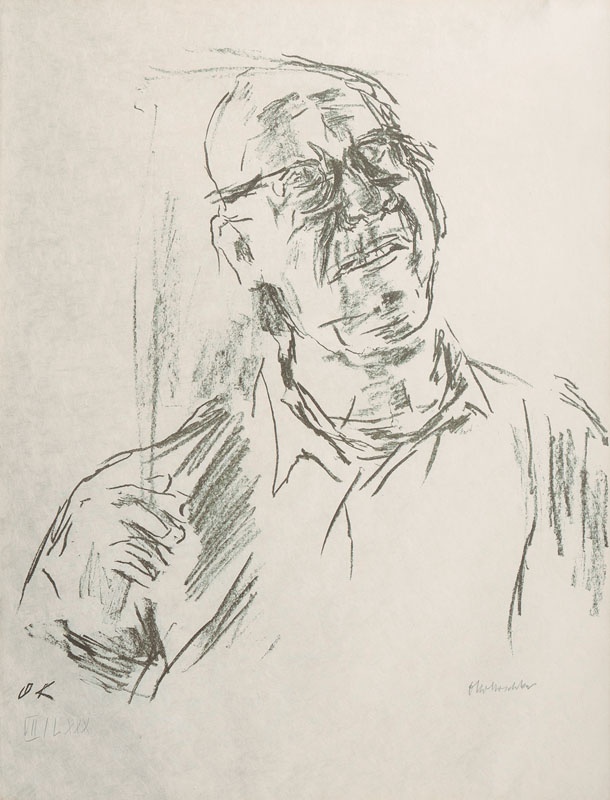 Oskar Kokoschka - Selbstportrait Selbstportrait