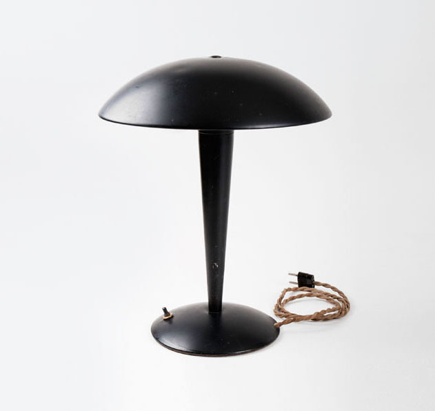 An Art Déco table lamp