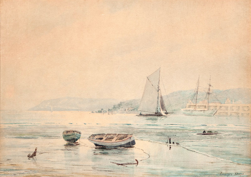 Albert Benua, zugeschr. - At the Coast At the Coast