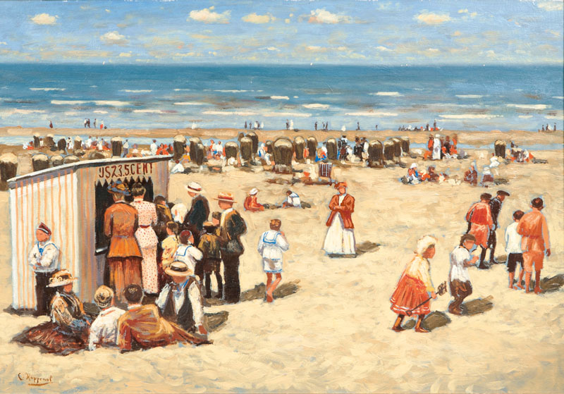 Cornelis Koppenol - Kiosk on the Beach Kiosk on the Beach