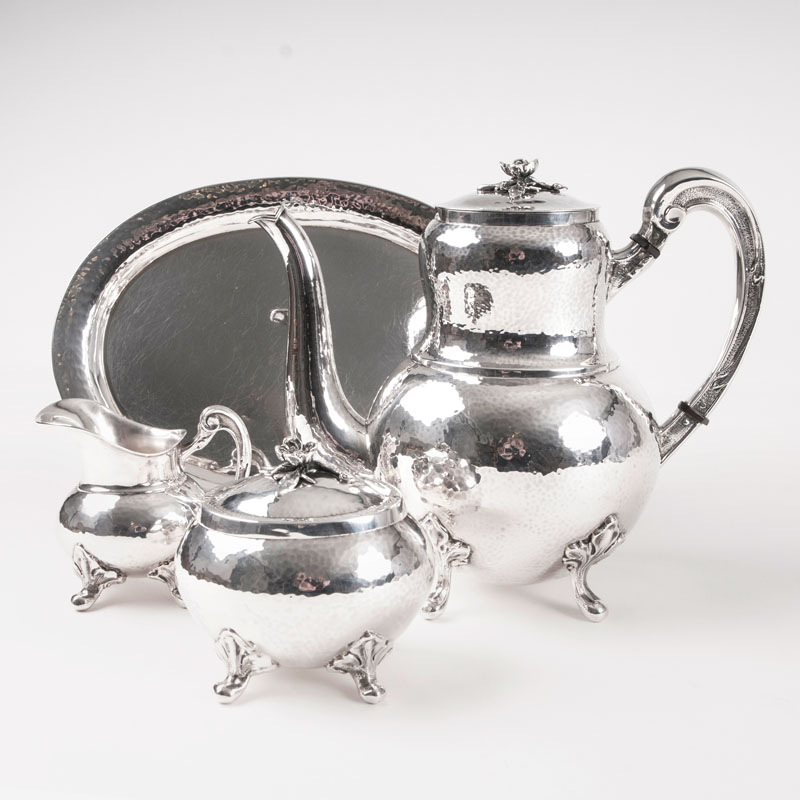 An elegant coffee set