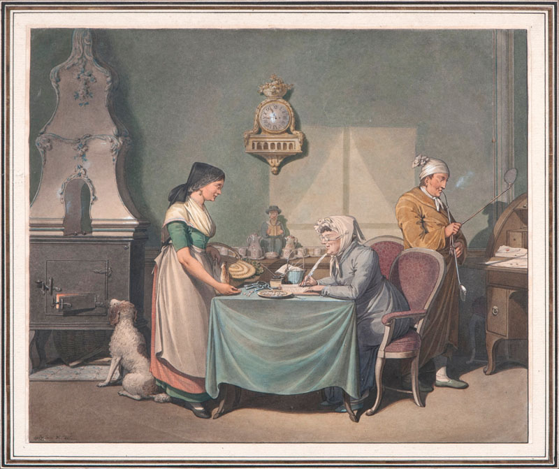 Georg Emanuel Opiz - A well-governed Household A well-governed Household