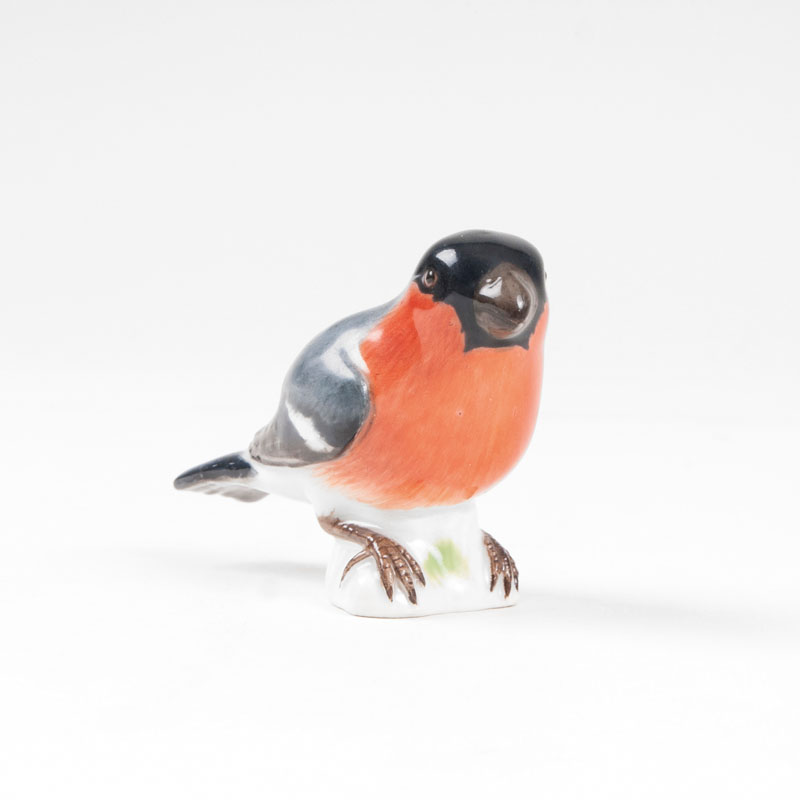 A porcelain animal figure 'bullfinch'