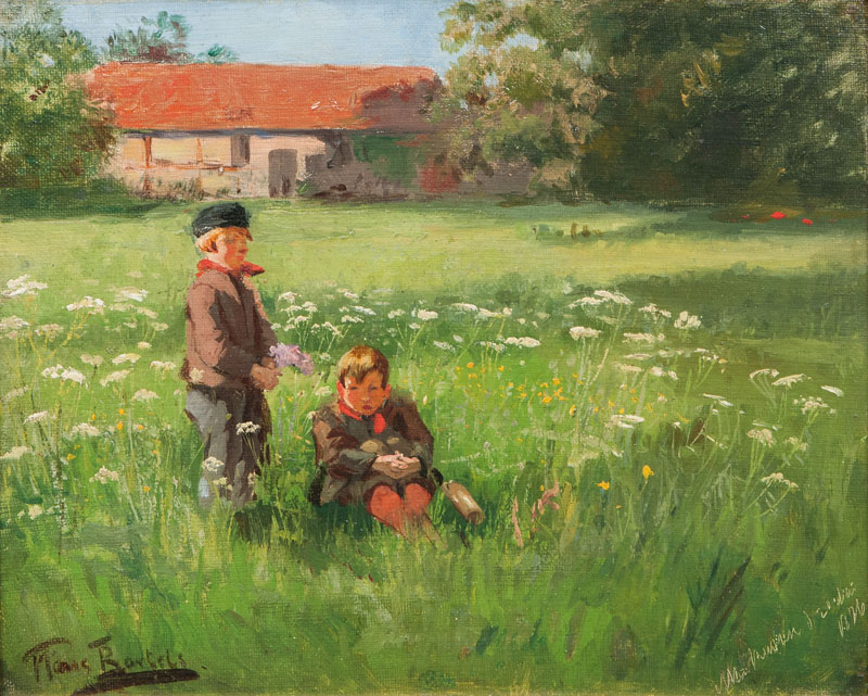 Children on a Meadow