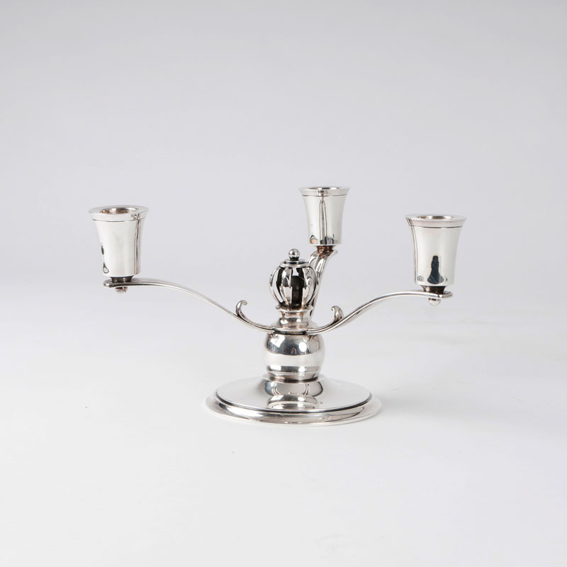 An Art Deco candelabra