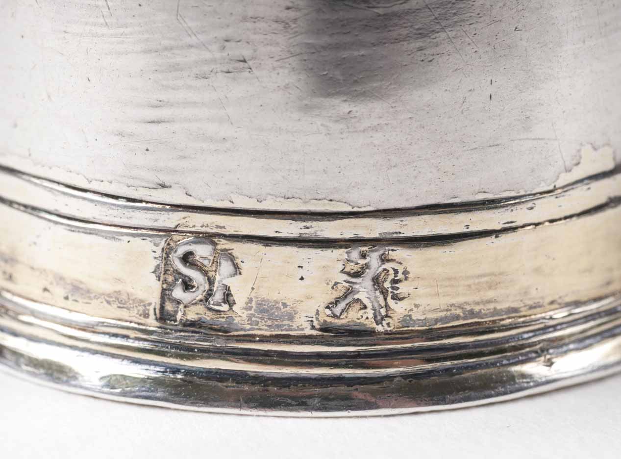 A rare miniature beaker with coin of Duchy Brunswick-Lueneburg - image 4