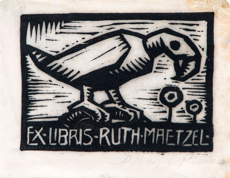 Ex-Libris Ruth Maetzel