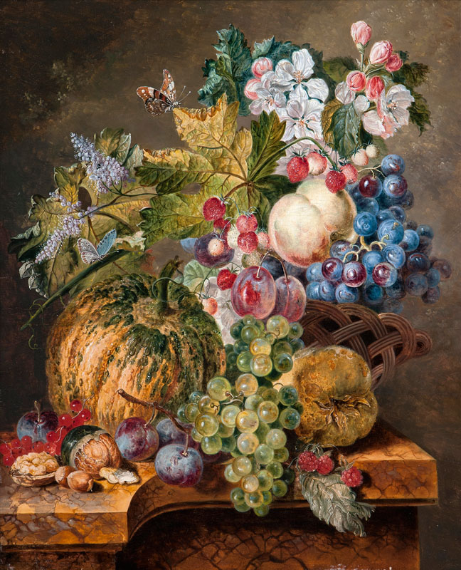 Still Life with Fruits of Autumn