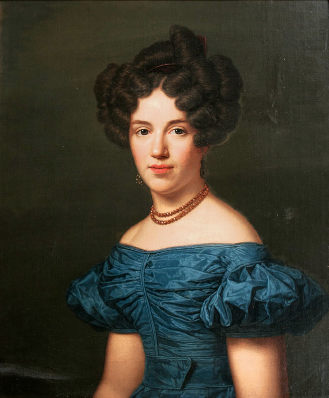 Portrait der Henriette Gleichman von Oven