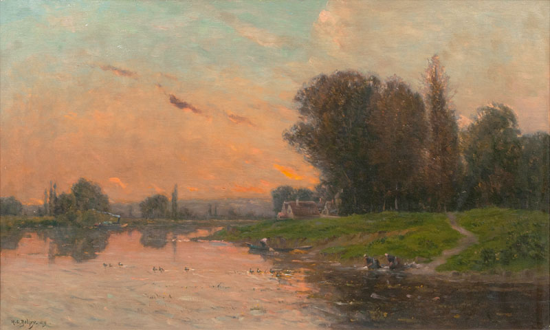 Evening by the Oise