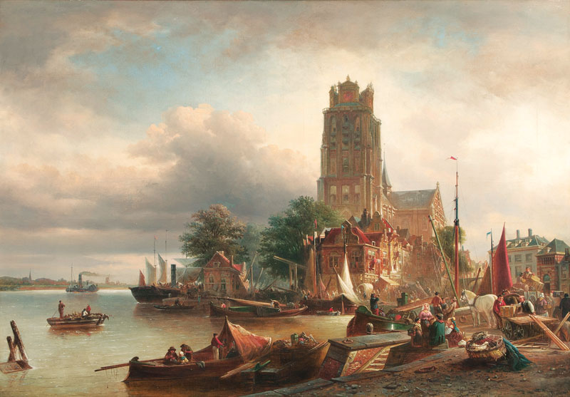 Die Große Kirche von Dordrecht