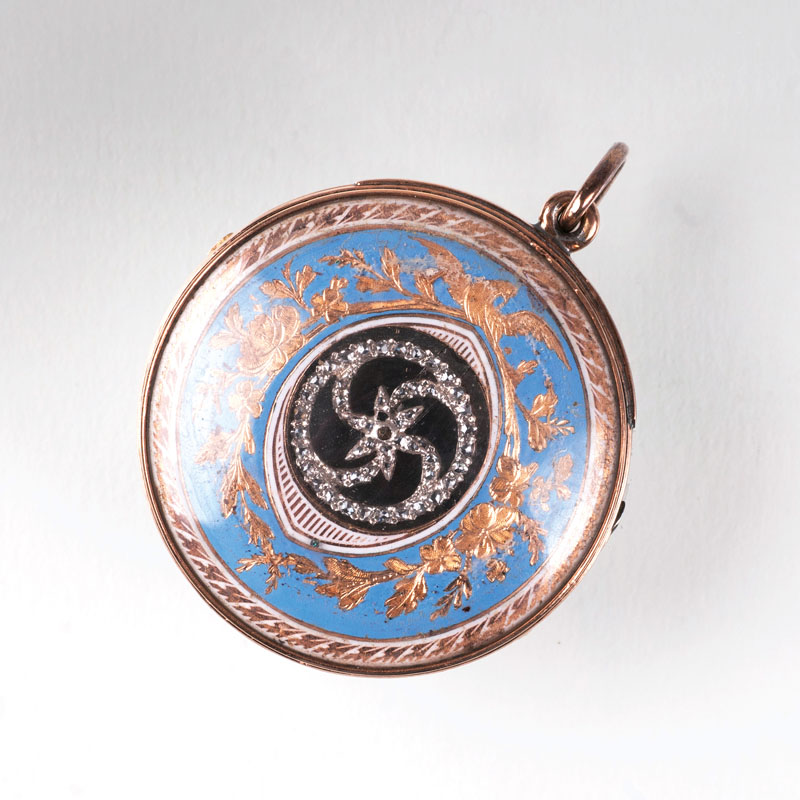 An Empire lady's pocket watch