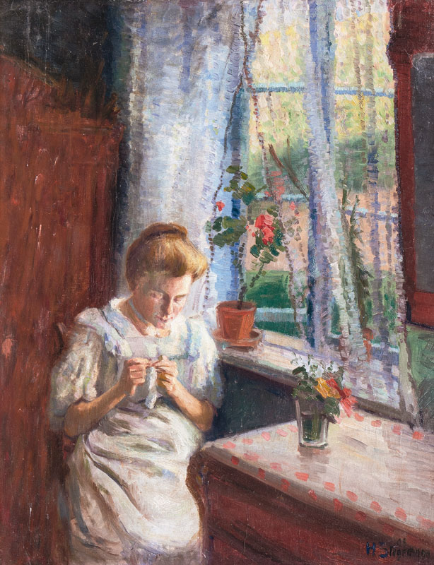 Girl by a Window