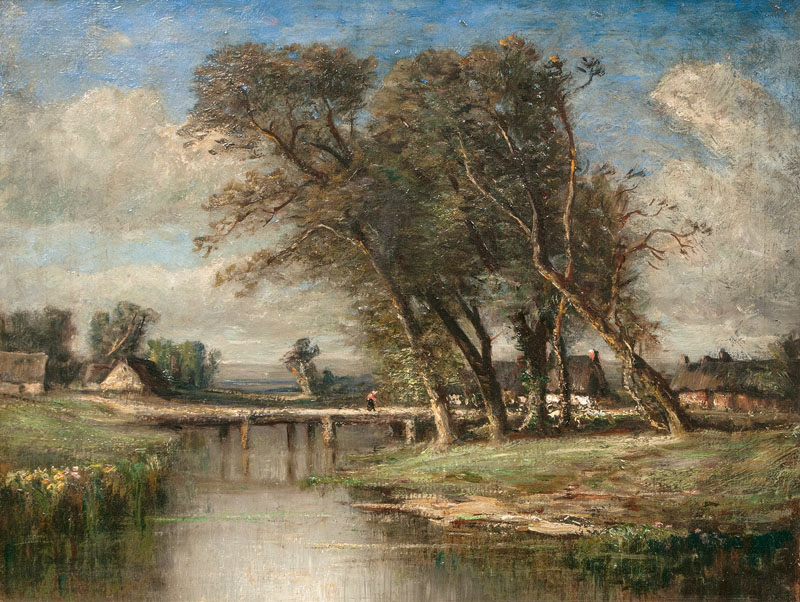 Village by a River