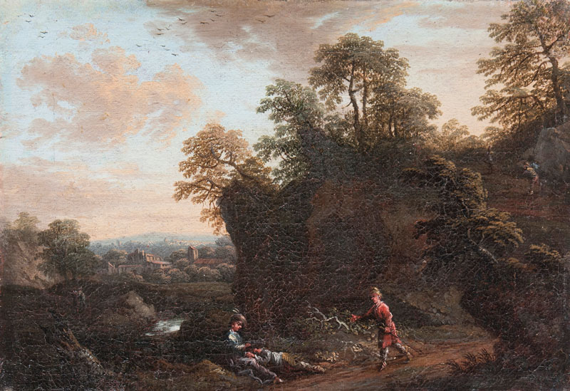 Southern Landscape with Figures