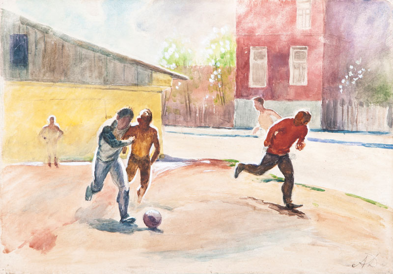 Straßenfußball