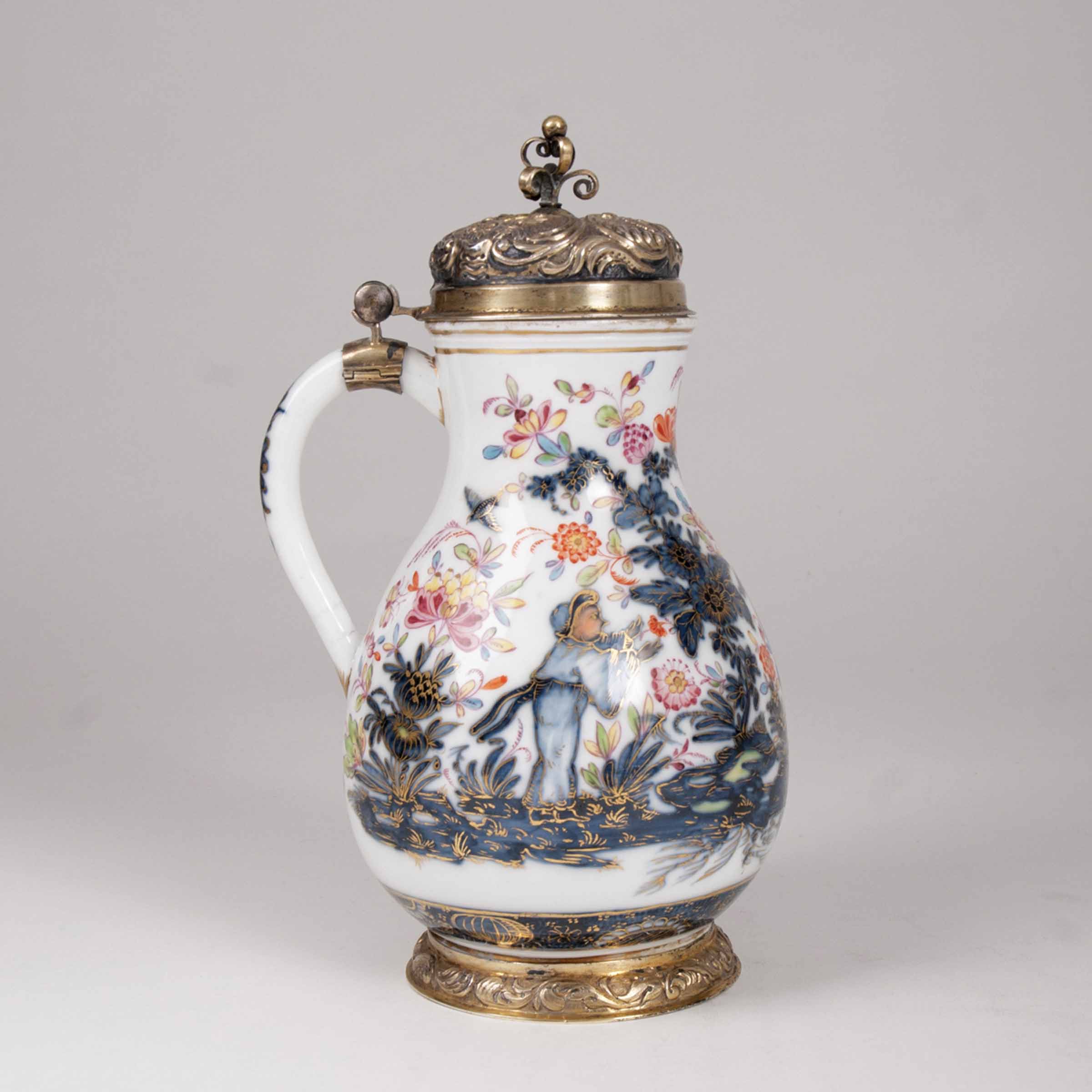 A rare early jug with chinoiserie - image 3