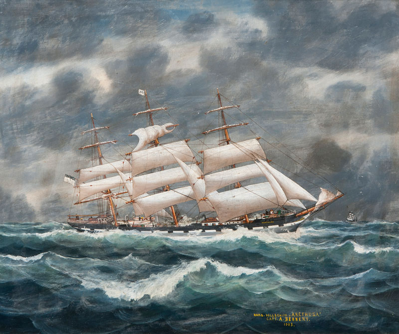 Ship Portrait of the Arethusa