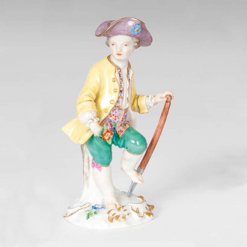 A figure 'Gardener Child with Spade'