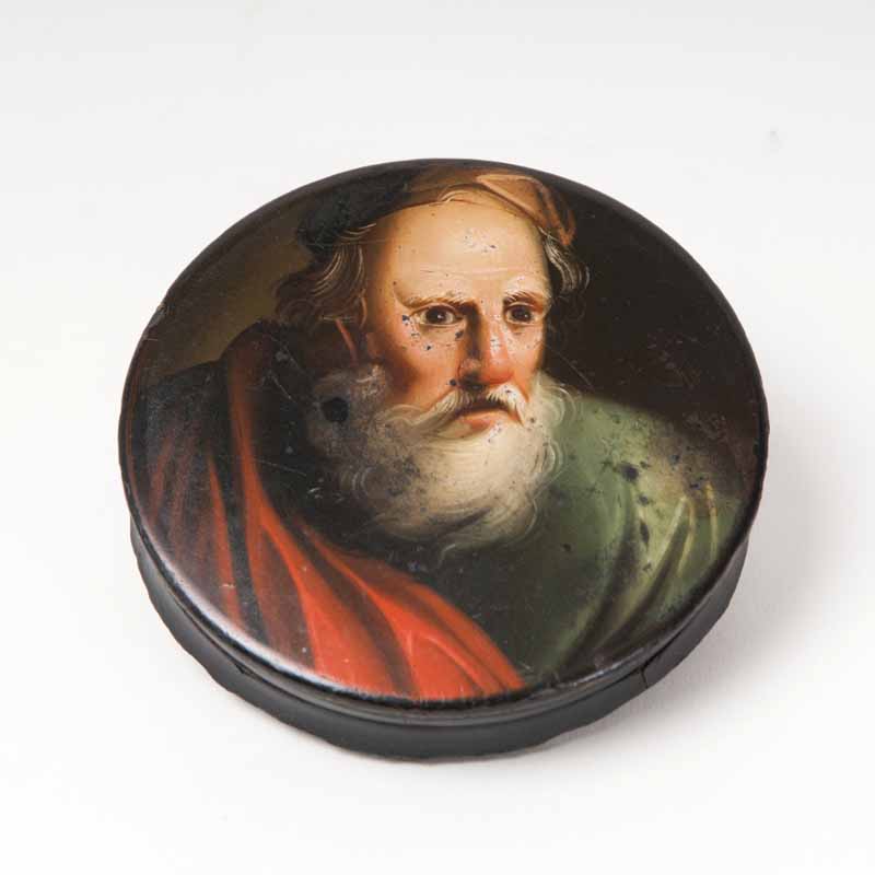 A Stobwasser-box with portrait