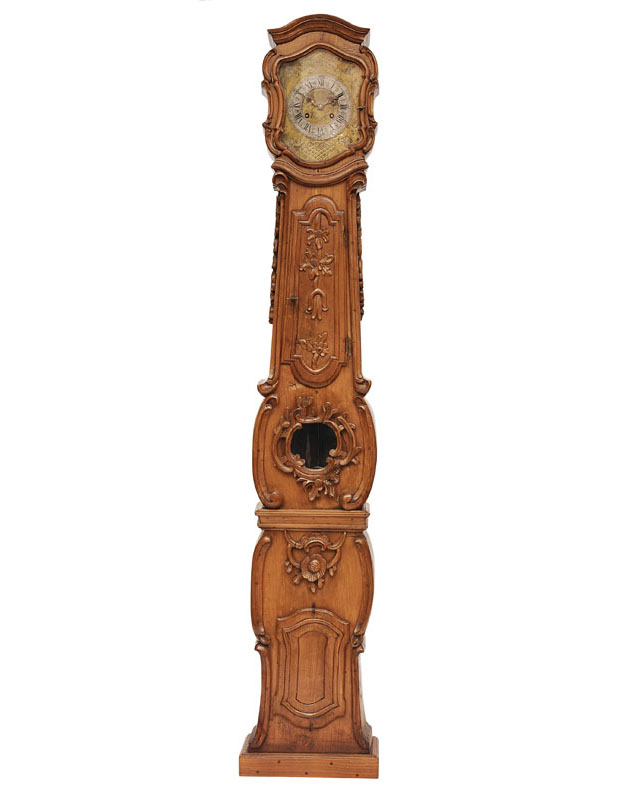A Rokoko long case clock of the Probstei