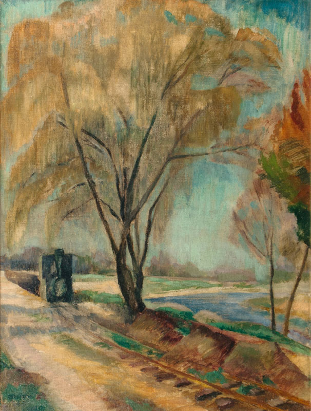 Landscape with Locomotive