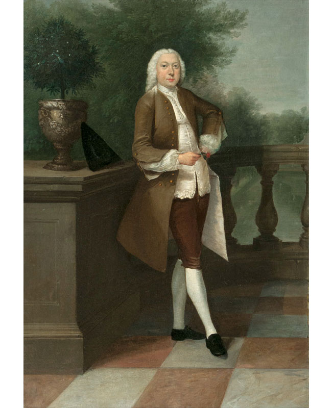 Arthur Devis - Portrait des Richard Nevel Portrait des Richard Nevel
