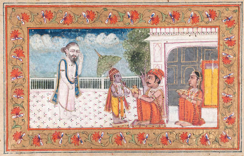Album mit 23 exzellenten altindischen Miniaturen - Bild 4