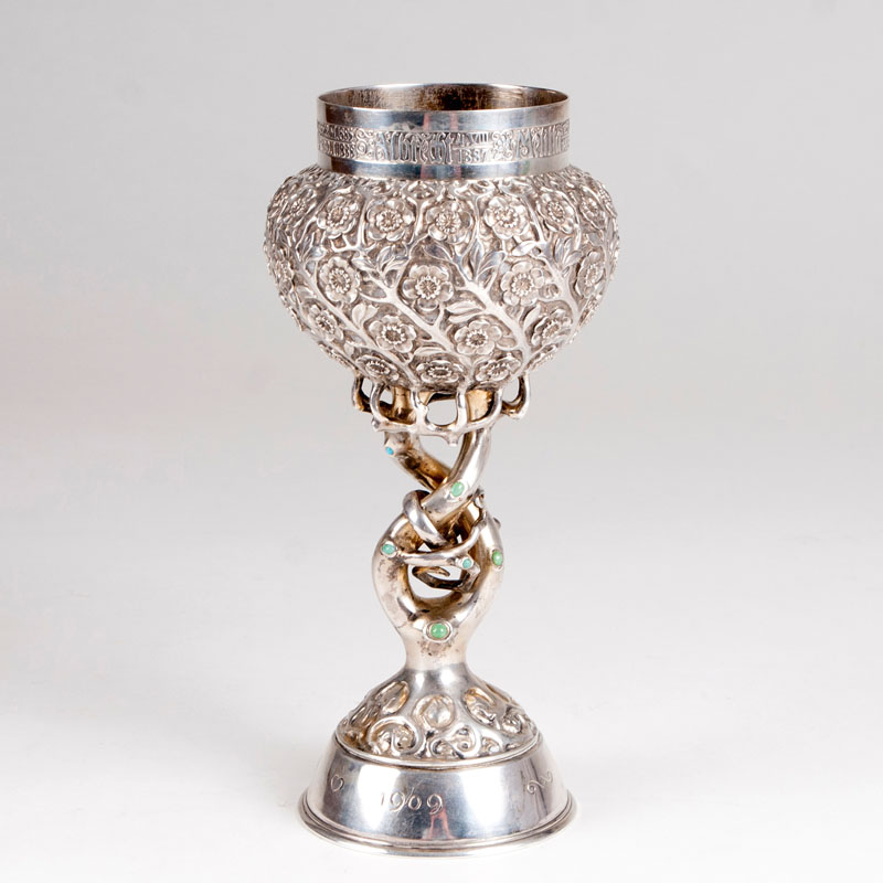 A rare Art Nouveau goblet