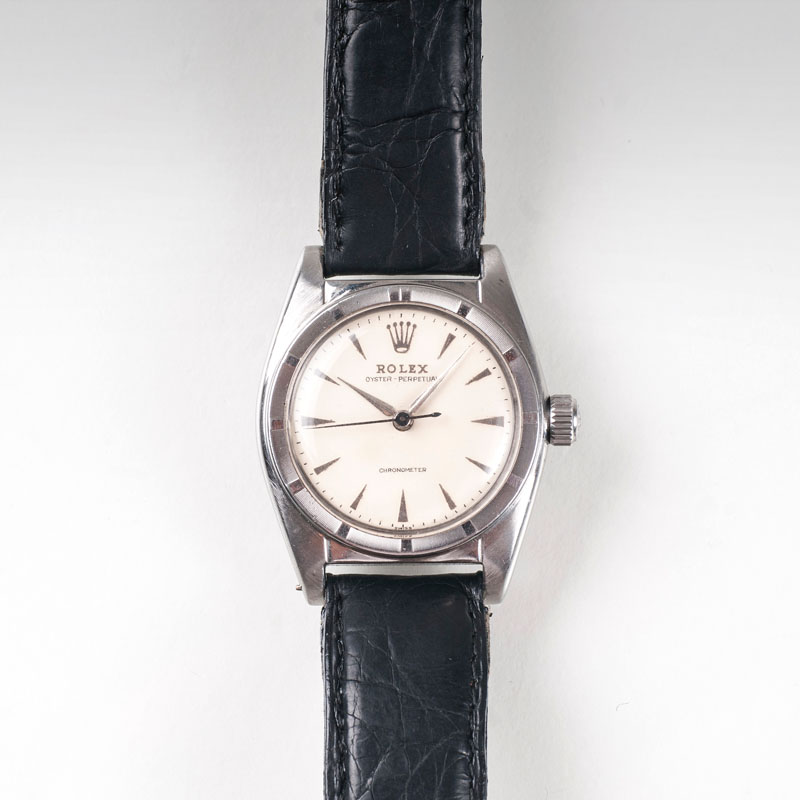 Vintage Herren-Armbanduhr 'Oyster Perpetual Bubble Back'