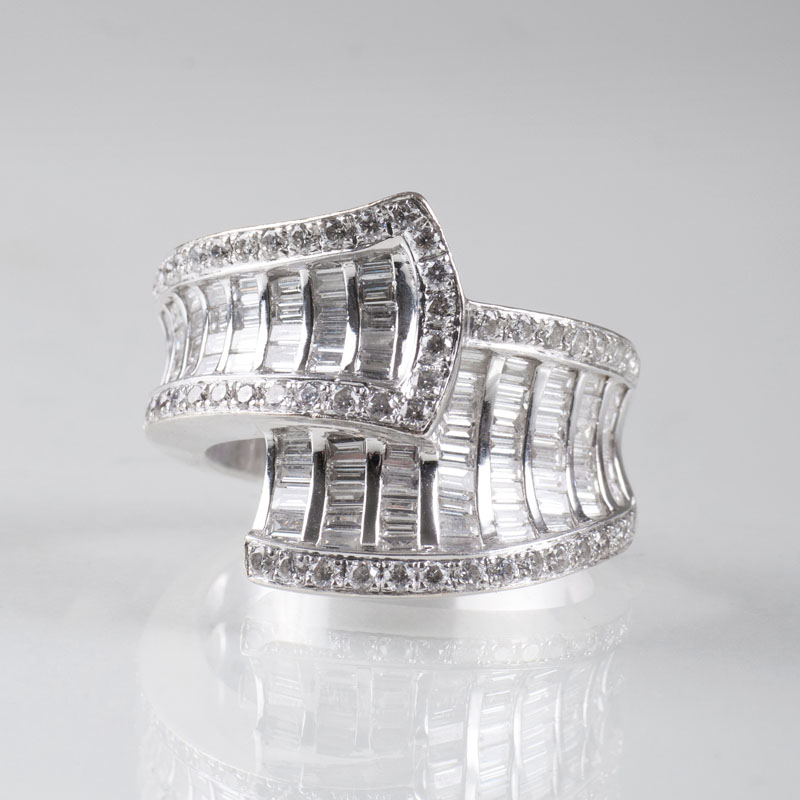 Diamant-Brillant-Ring