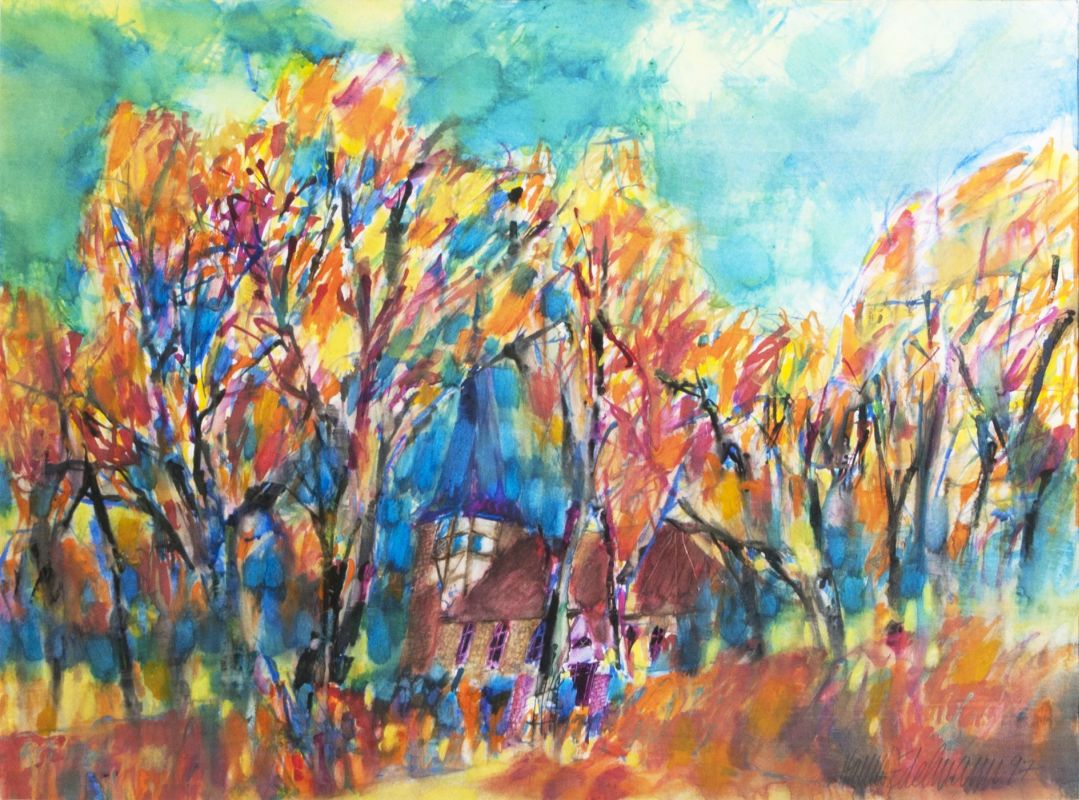 Hanno Edelmann - Church between Trees Church between Trees